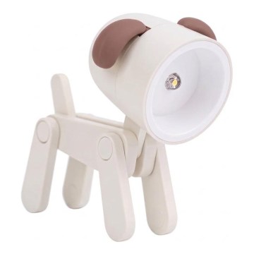 LED laualamp LED/0,06W/3xLR41 koera kujuline valge