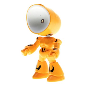 LED laualamp LED/0,06W/3xLR41 robot kollane
