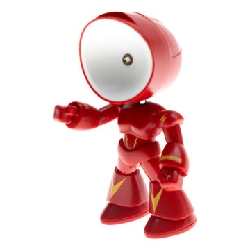 LED Laualamp LED/0,06W/3xLR41 robot punane