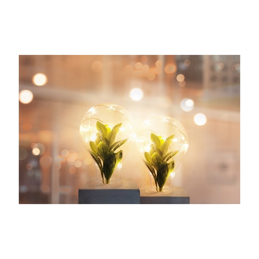 LED Laualamp LIV LED/2xAAA hall