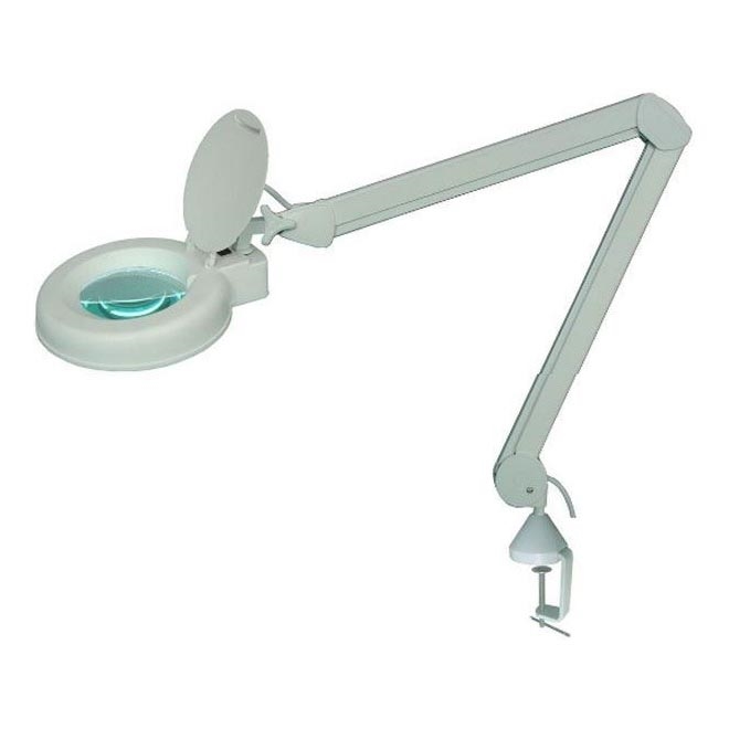LED Laualamp luubiga LED/5W/230V 6000K valge
