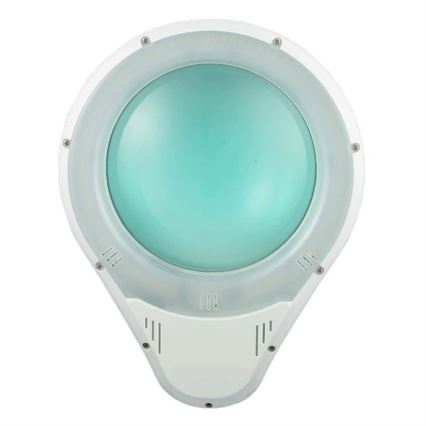 LED Laualamp luubiga LED/9W/230V valge