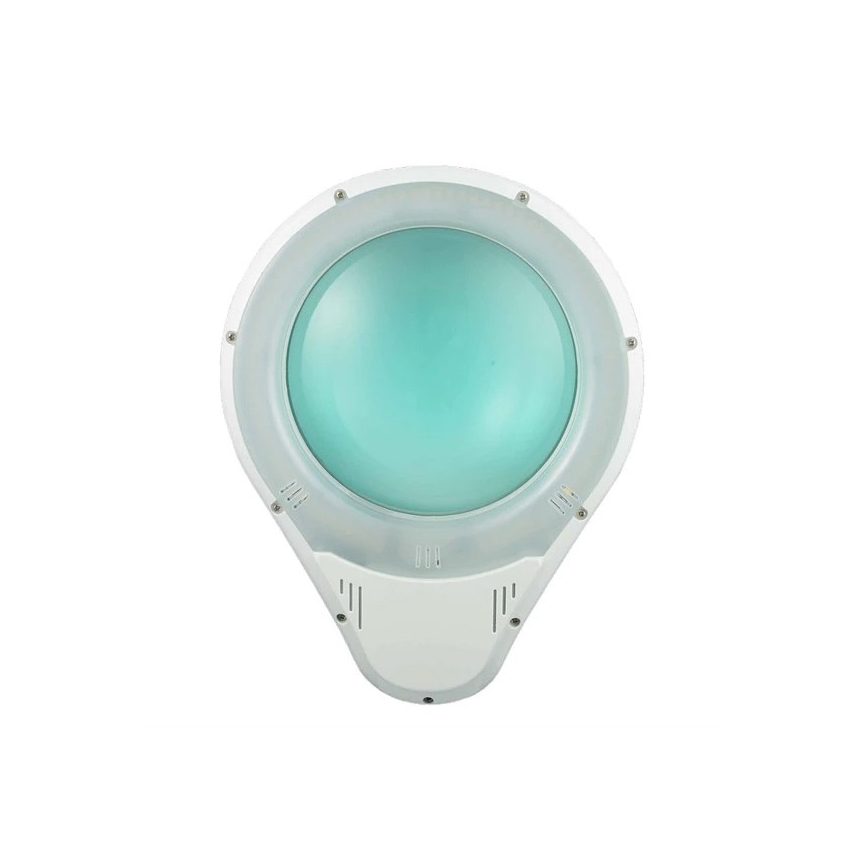 LED Laualamp luubiga LED/9W/230V valge