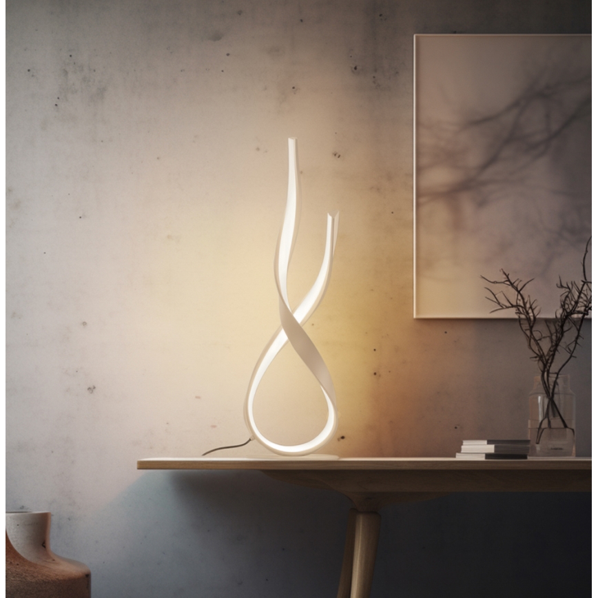 LED laualamp RIBBON LED/21W/230V beež
