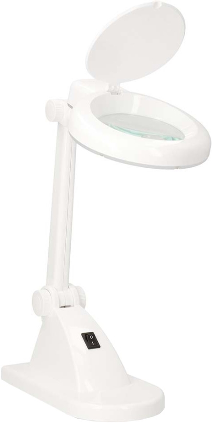 LED Laualamp suurendusklaasiga LED/6W/230V valge