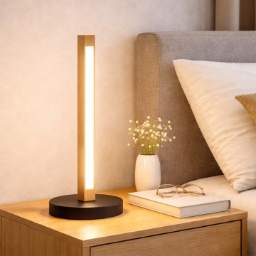 LED laualamp VERDE LED/10W/230V 3000K tamm/must