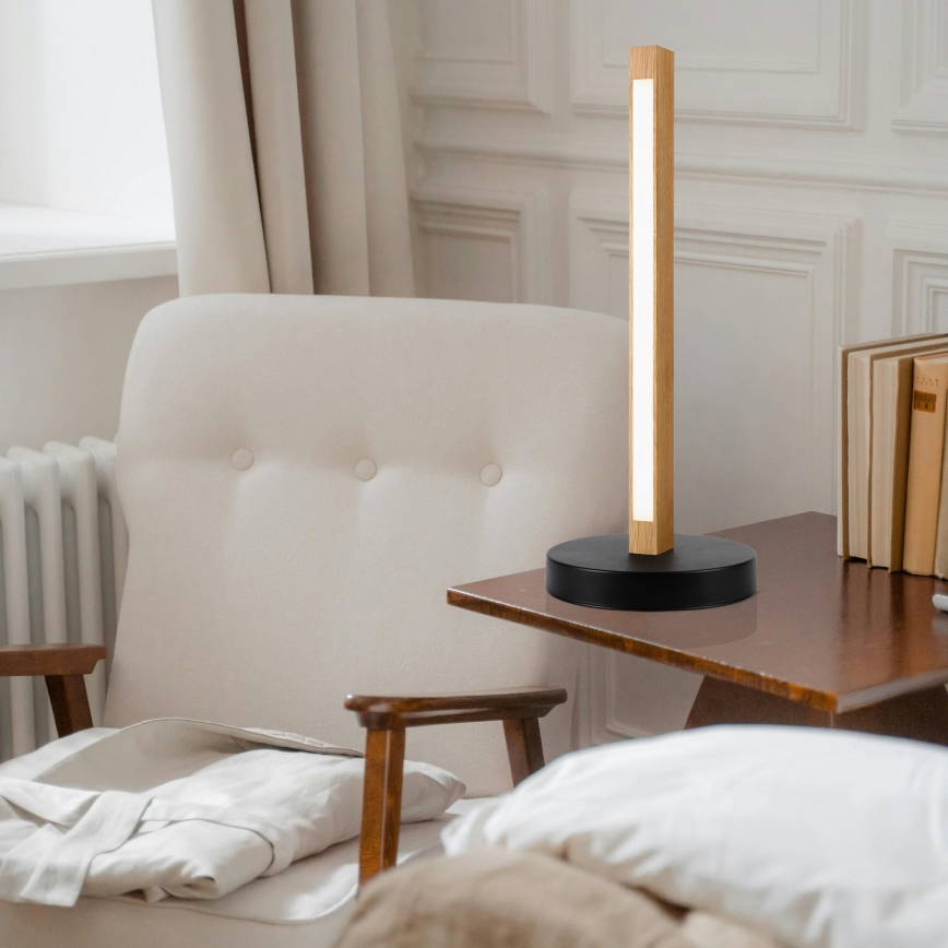 LED laualamp VERDE LED/10W/230V 3000K tamm/must