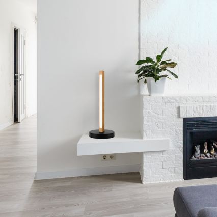 LED laualamp VERDE LED/10W/230V 3000K tamm/must