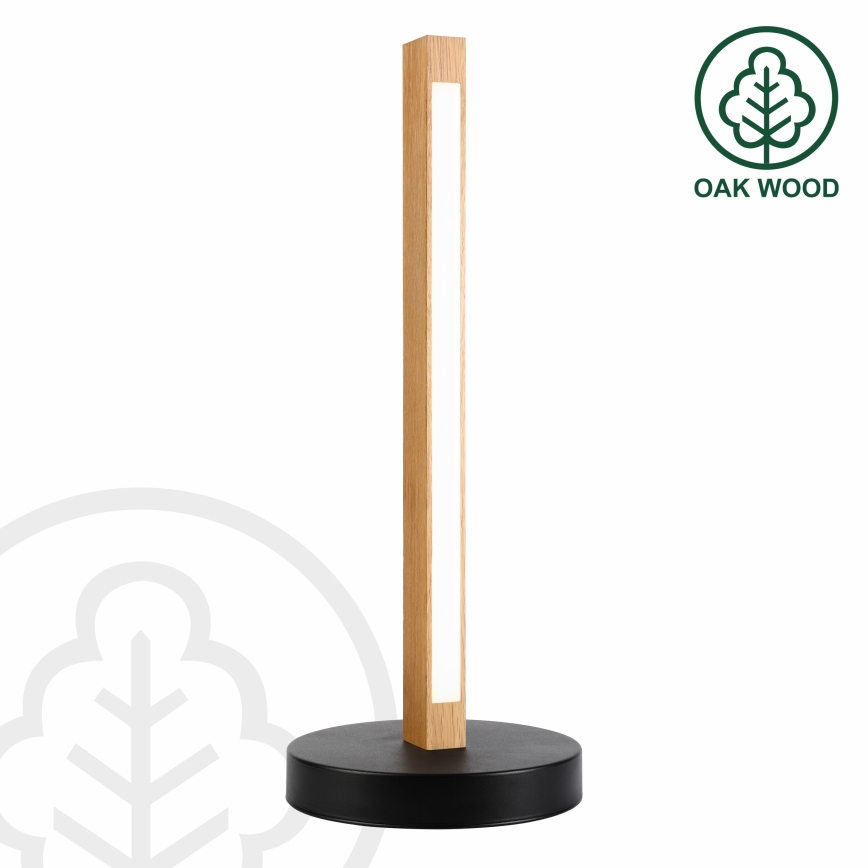 LED laualamp VERDE LED/10W/230V 3000K tamm/must