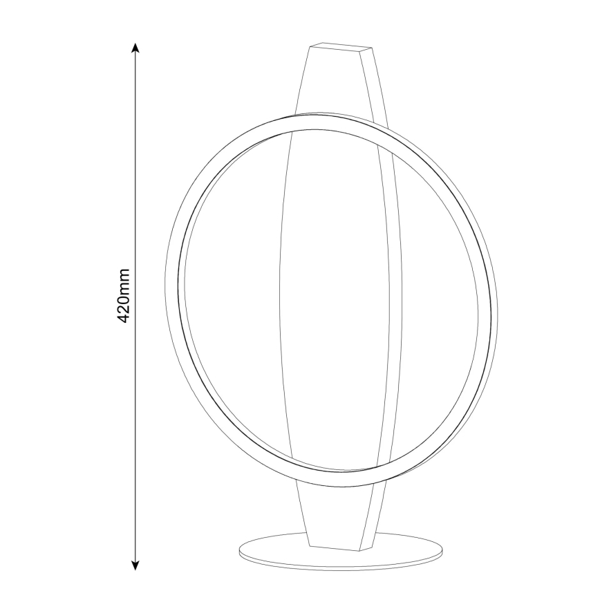 LED lauavalgusti MELISA LED/10W/230V mänd