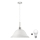 LED Lühter 1xE27/60W/230V valge