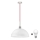 LED Lühter 1xE27/60W/230V valge