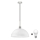 LED Lühter 1xE27/60W/230V valge