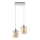 LED Lühter 2xLED/5W/230V valge/läbipaistev