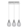 LED-lühter 3xLED/5W/230V