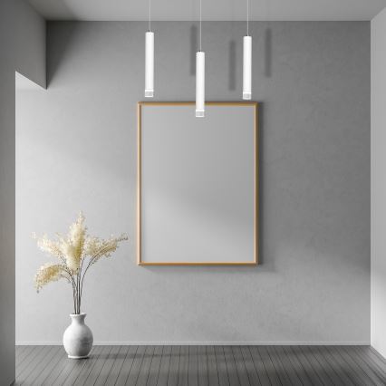 LED Lühter ALBA 3xLED/15W/230V valge