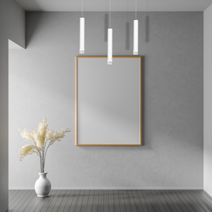LED Lühter ALBA 3xLED/15W/230V valge
