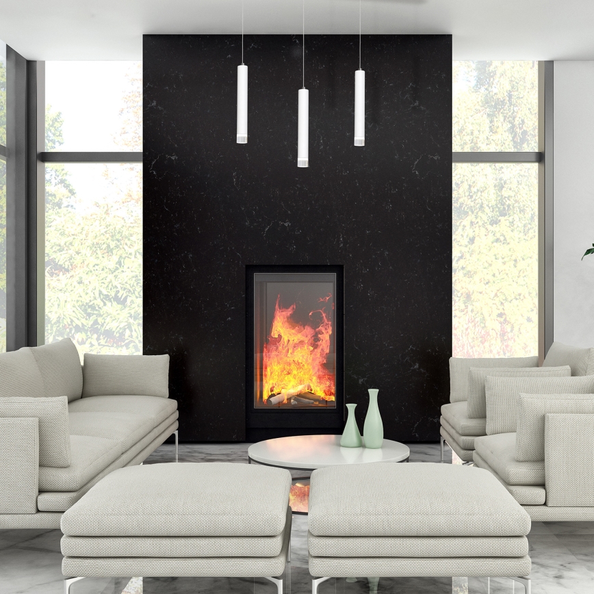 LED Lühter ALBA 3xLED/15W/230V valge