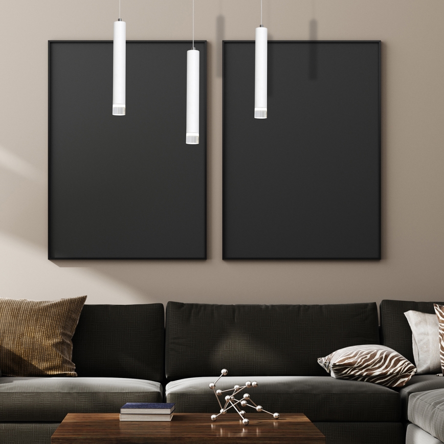 LED Lühter ALBA 3xLED/15W/230V valge