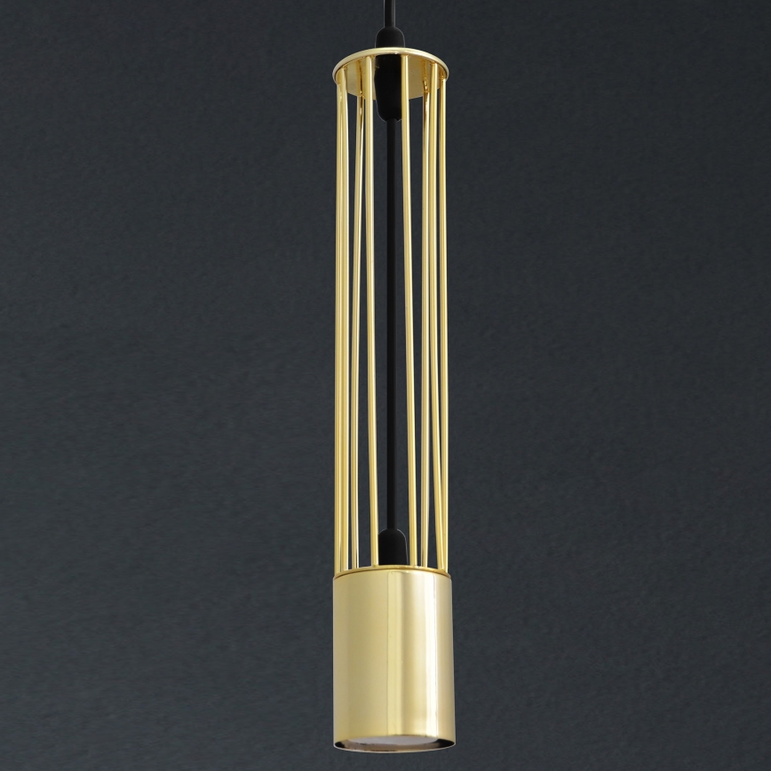 LED Lühter BARS 1xGU10/4,8W/230V kuldne