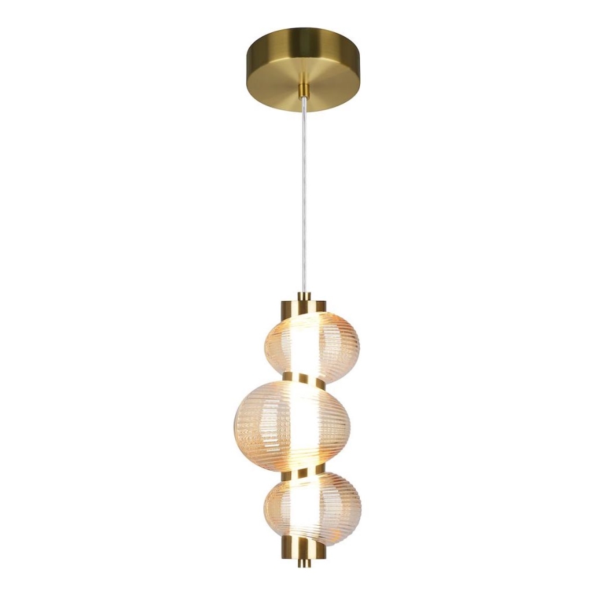 LED Lühter BOLLA LED/12W/230V d. 16 cm kuldne