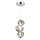 LED Lühter BOLLA LED/12W/230V d. 16 cm suitsune