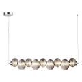 LED Lühter BOLLA LED/32W/230V läikiv kroom/suitsune