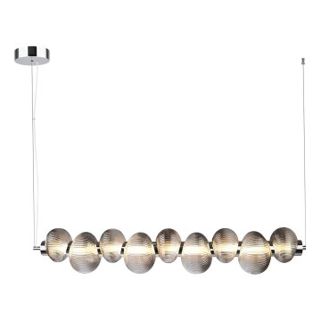 LED Lühter BOLLA LED/32W/230V läikiv kroom/suitsune