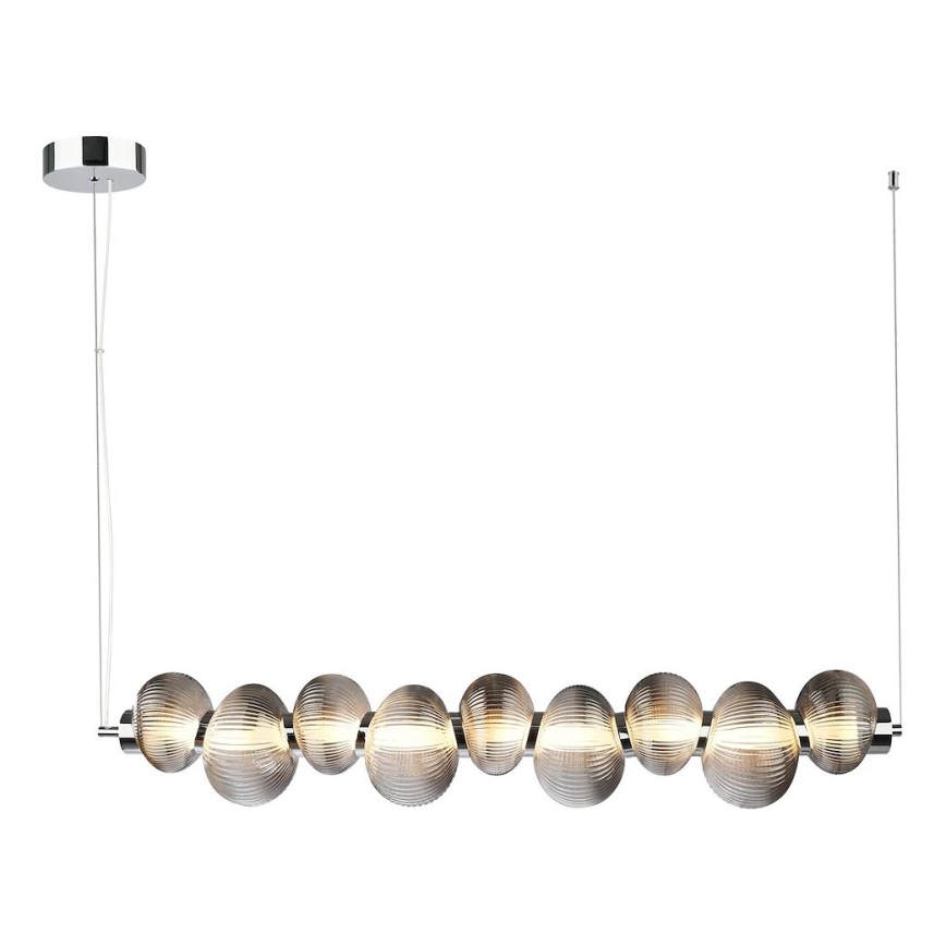 LED Lühter BOLLA LED/32W/230V läikiv kroom/suitsune