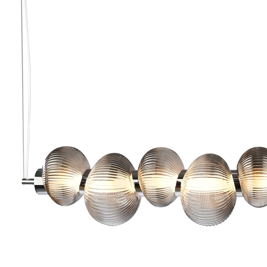 LED Lühter BOLLA LED/32W/230V läikiv kroom/suitsune