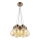LED Lühter BULBS LED/30W/230V pronks