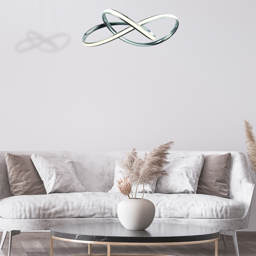 LED Lühter CAPPIO LED/36W/230V läikiv kroom