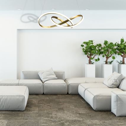 LED Lühter CAPPIO LED/36W/230V kuldne
