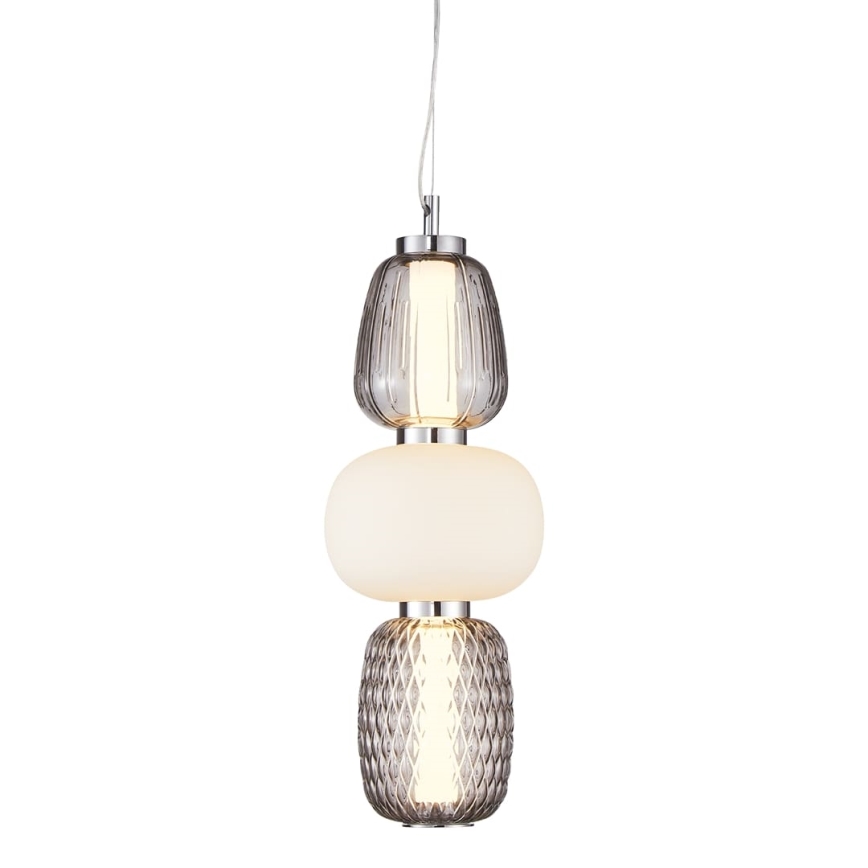 LED Lühter CARO LED/28W/230V läikiv kroom