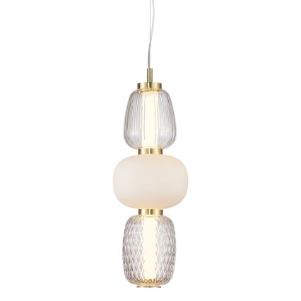 LED Lühter CARO LED/28W/230V kuldne