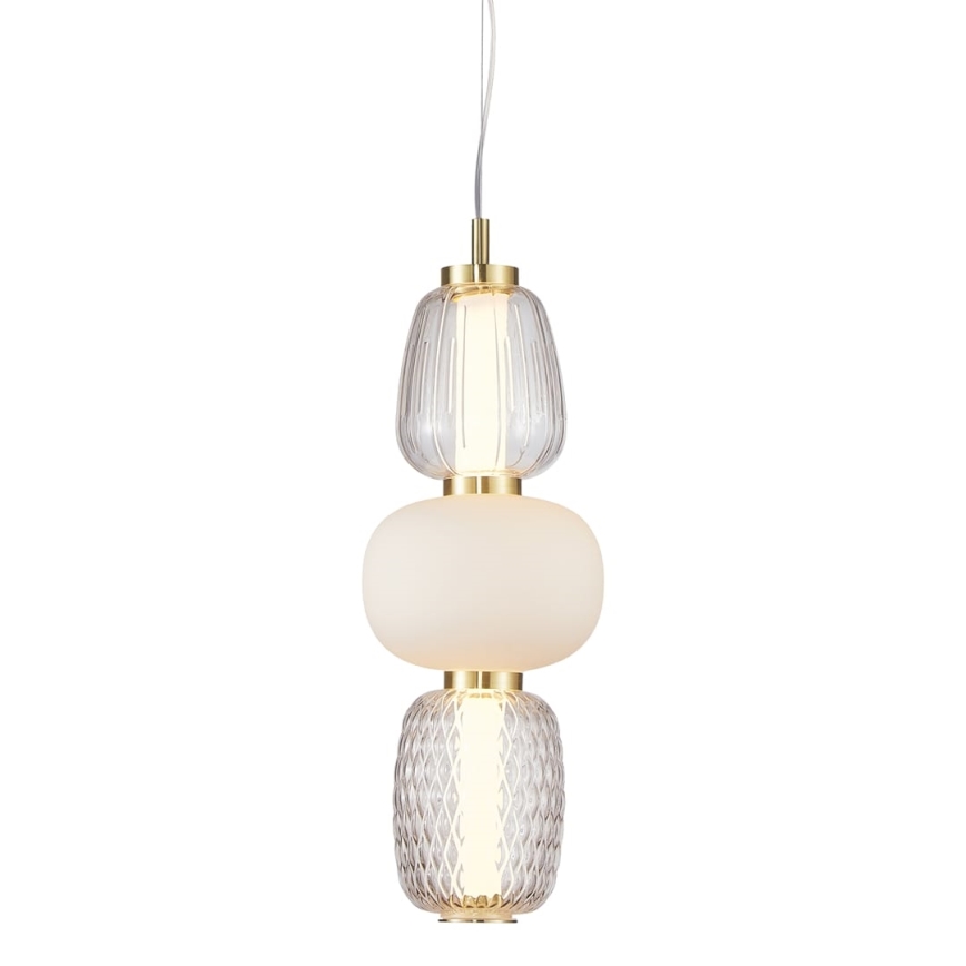 LED Lühter CARO LED/28W/230V kuldne