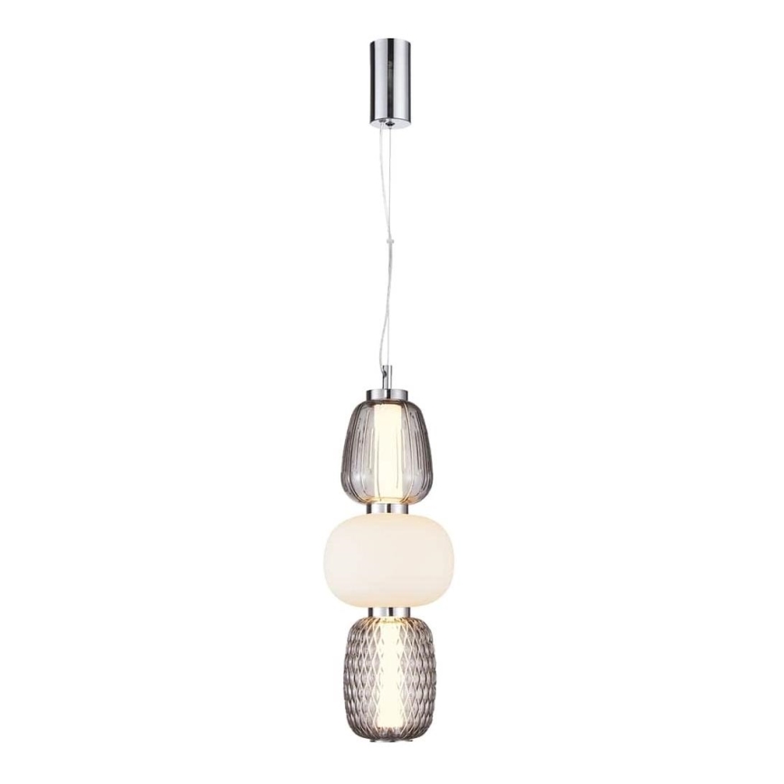 LED Lühter CARO LED/28W/230V läikiv kroom