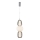 LED Lühter CARO LED/28W/230V läikiv kroom