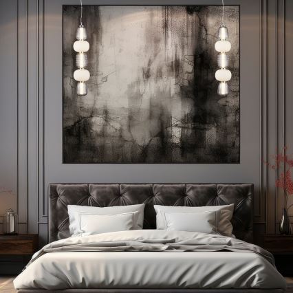 LED Lühter CARO LED/40W/230V läikiv kroom
