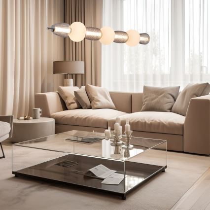 LED Lühter CARO LED/42W/230V läikiv kroom