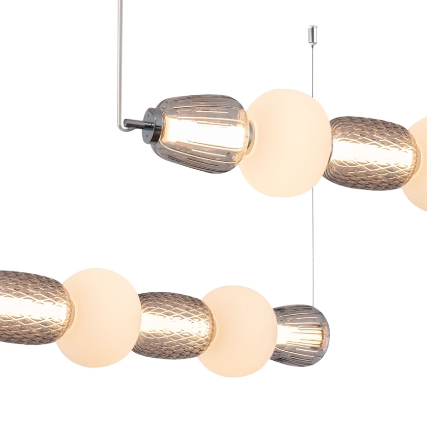 LED Lühter CARO LED/42W/230V läikiv kroom