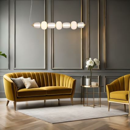 LED Lühter CARO LED/42W/230V kuldne