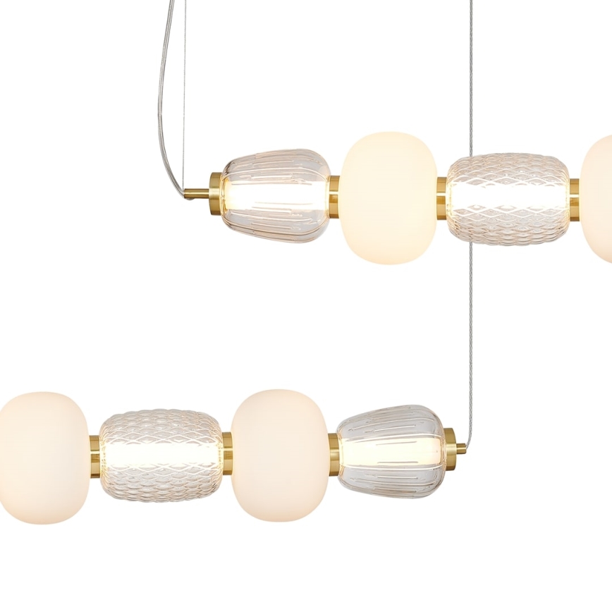 LED Lühter CARO LED/42W/230V kuldne