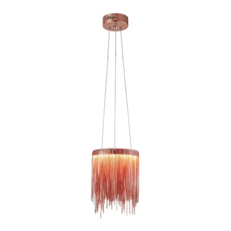 LED Lühter CASCATA COPPER LED/54W/230V