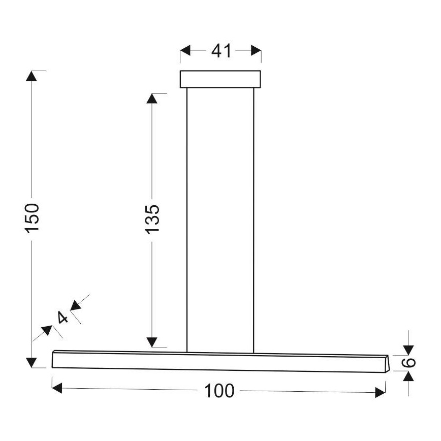 LED Lühter COCONUT LED/28W/230V