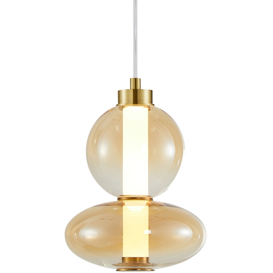LED Lühter DAPHNE LED/12W/230V kuldne