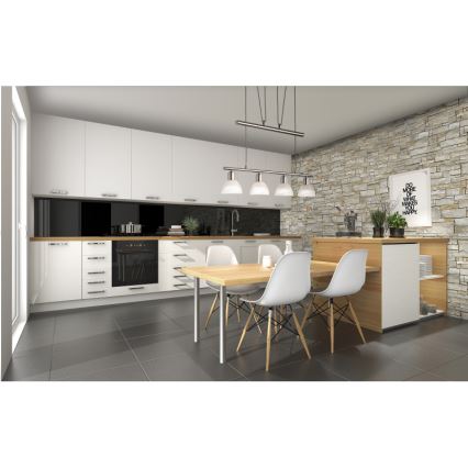 LED Lühter DAYTONA 4xE14/5W/230V 3000K läikiv kroom