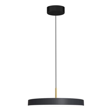 LED Lühter DISC LED/38W/230V d. 45 cm must