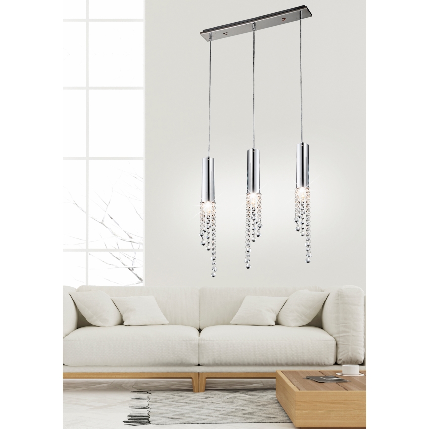 LED Lühter DUERO 3xLED/3W/230V