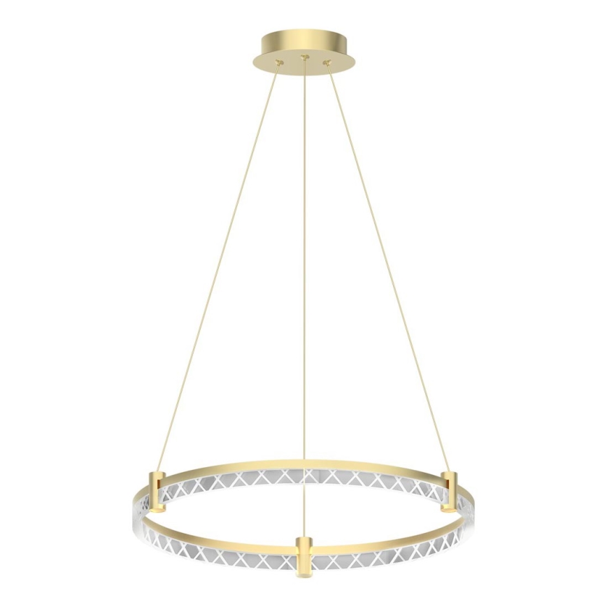 LED Lühter ELEGANCE LED/36W/230V d. 60 cm kuldne